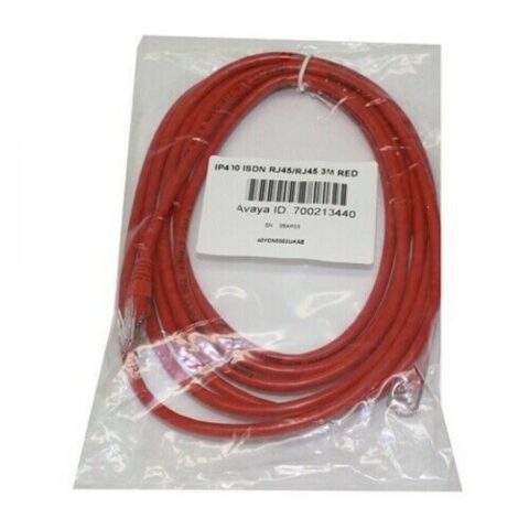 IP OFFICE ISDN CABLE RJ45RJ45 3M RED