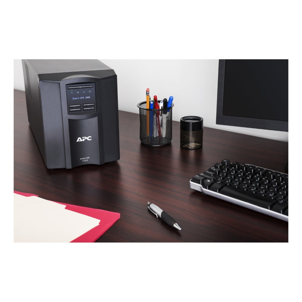 APC Smart-UPS SMT1000IC 1000VA Line Interactive Tower UPS, 230V, LCD, SmartConnect - view 2